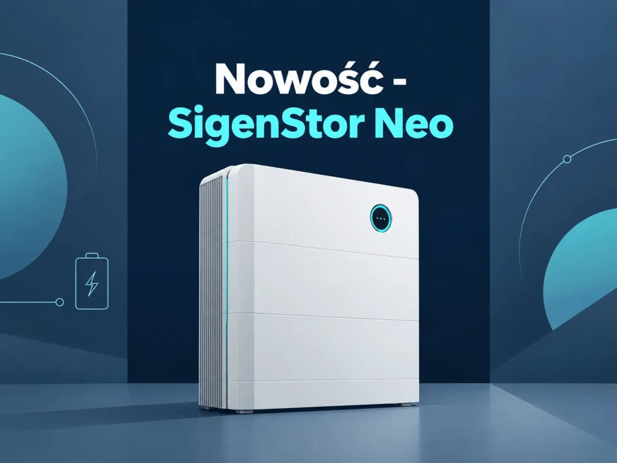 SigenStor Neo – magazyn energii Sigenergy z wbudowanym zasilaniem awaryjnym