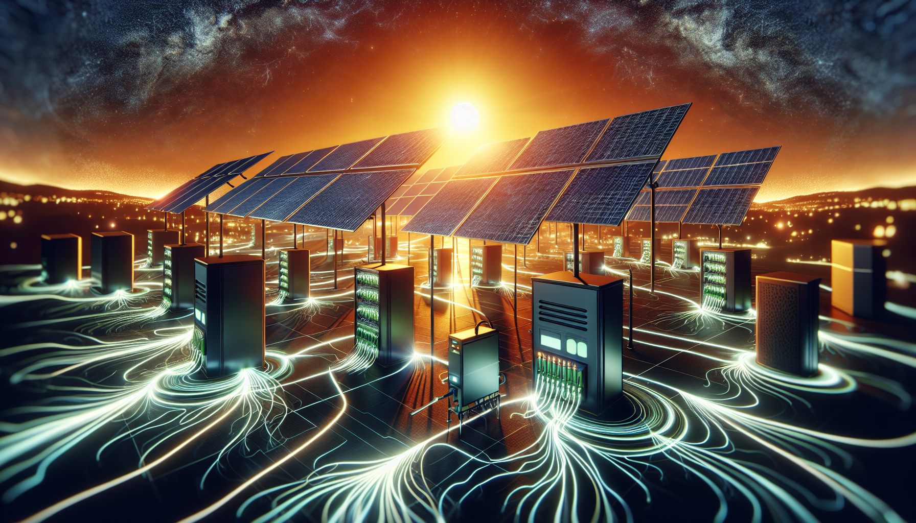 Systemy magazynowania energii z regulatorami MPPT